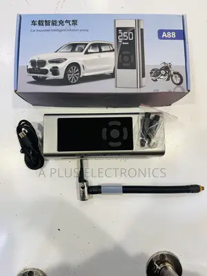 A88 Digital Tyre Inflator – Compact Powerful Car Tyre Pump