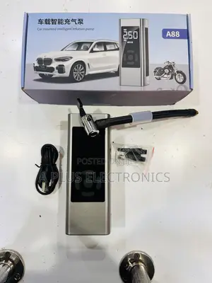 A88 Digital Tyre Inflator – Lightweight Powerful Air Compressor