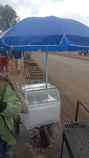Professional Eggs Trolley With Umbrella