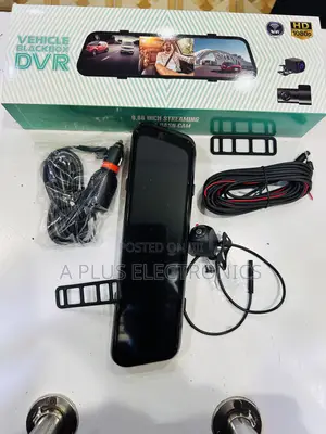 M3 Rear Mirror Dash Camera With 3 Cameras Wifi – Full Hd System