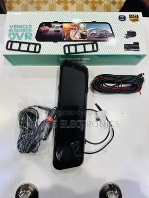 M3 Rear Mirror Dash Camera With 3 Cameras Wifi – Security Monitor