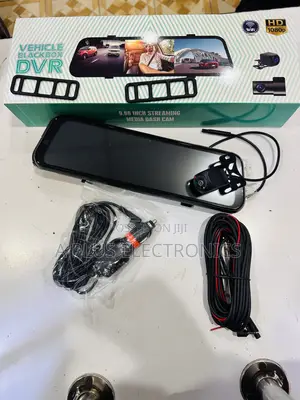 M3 Rear Mirror Dash Camera With 3 Cameras Wifi – Hd DVR System