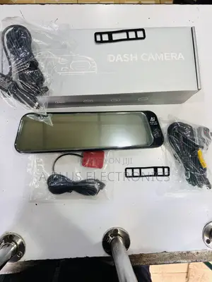 H98 9.66 Inch Dash Camera Mirror 4g With 3 Cameras GPS-360° Coverage
