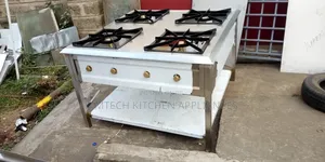 Stainless Steel Square 4burner Cooker