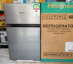 91litres Hisense Fridge Double Door