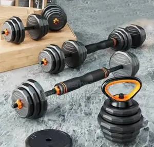 50kg 6-in-1 Adjustable Dumbbell Set