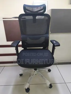 Office Chairs; High Back Mesh Fabric Orthopedic Office Chairs