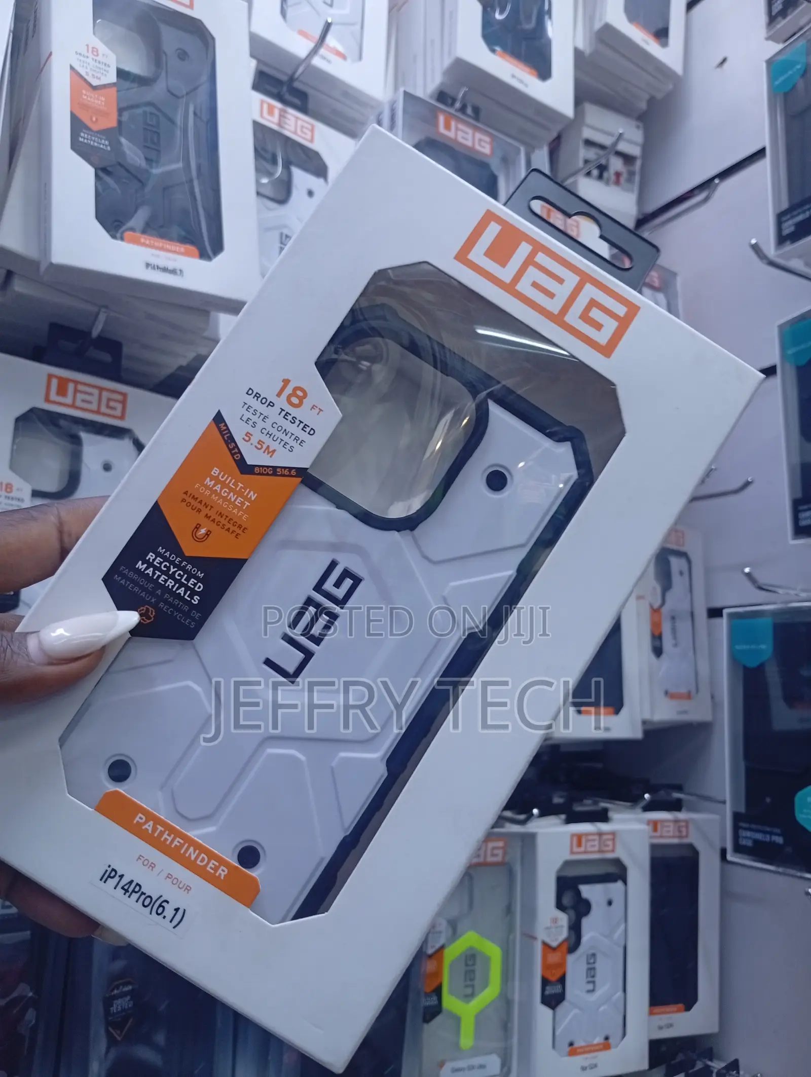 Uag iPhone 14 Pro Case Pathfinder Clear - For Magsafe Military
