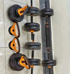 20kgs Pair 40kgs Kettle Bell Dumbbells 6in1