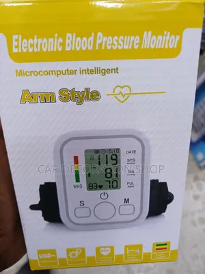 Electronic Blood Pressure Monitor Microcomputer Intelligent
