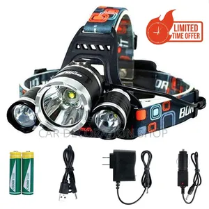 Tactical Adjustable Flood Head Torch