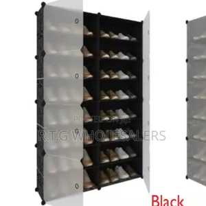 Durable Stackable Plastic Shoe Storage Rack