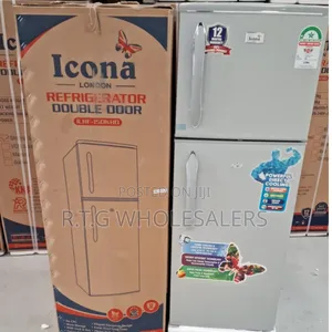 Icona 138 Litres Fridge Top Freezer Double Door Design