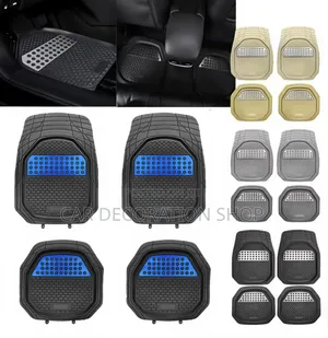 Black,Blue,Baije,Red,Grey Patches Nonslip Mats 5oc Per Set