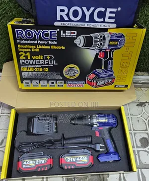 Royce 21v Brushless Cordless/Rechargeable Drills