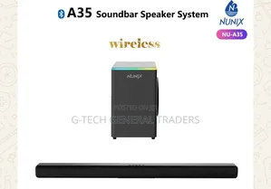 Nunix A35 Powerful Wireless Soundbar System (1 Year Warranty)