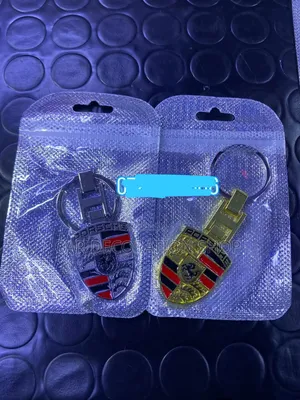 Porsche Key Holder in Silver or Gold