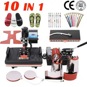 10-in-1 Combo Heat Press Machine for Sublimation Printing