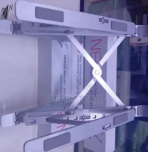 Foldable, Adjustable Aluminum Laptop Stand Suitable for Various Notebo