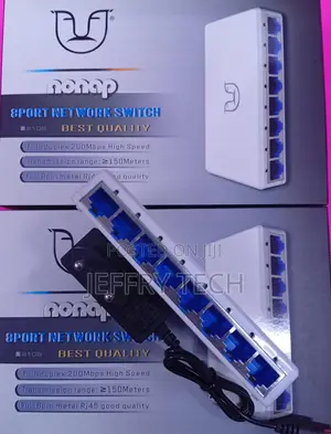 Nonap 8-Port Network Switch (Model S108),
