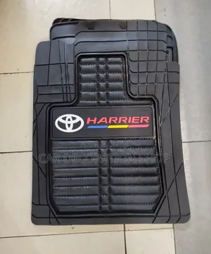 5pc Harrier Car Models Customized Rubber 3d Carpet Mats
