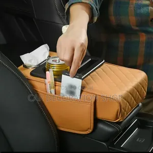 Baije Multifunctional Car Armrest Heightening Pad With Cup, Saviette H