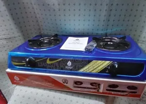 Blue New Nunix 2burner Stainless Cooker
