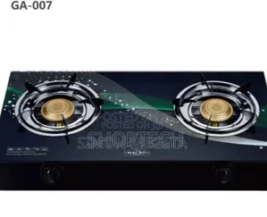 Quality Nunix 2burner Glasstop Cooker. Gas Saver