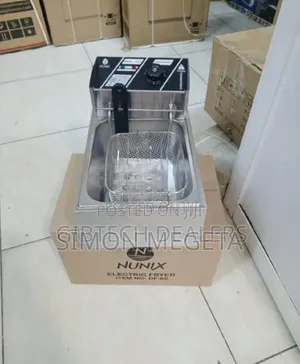 For Business Nunix Single Deep Fryer. Capacity 6litres