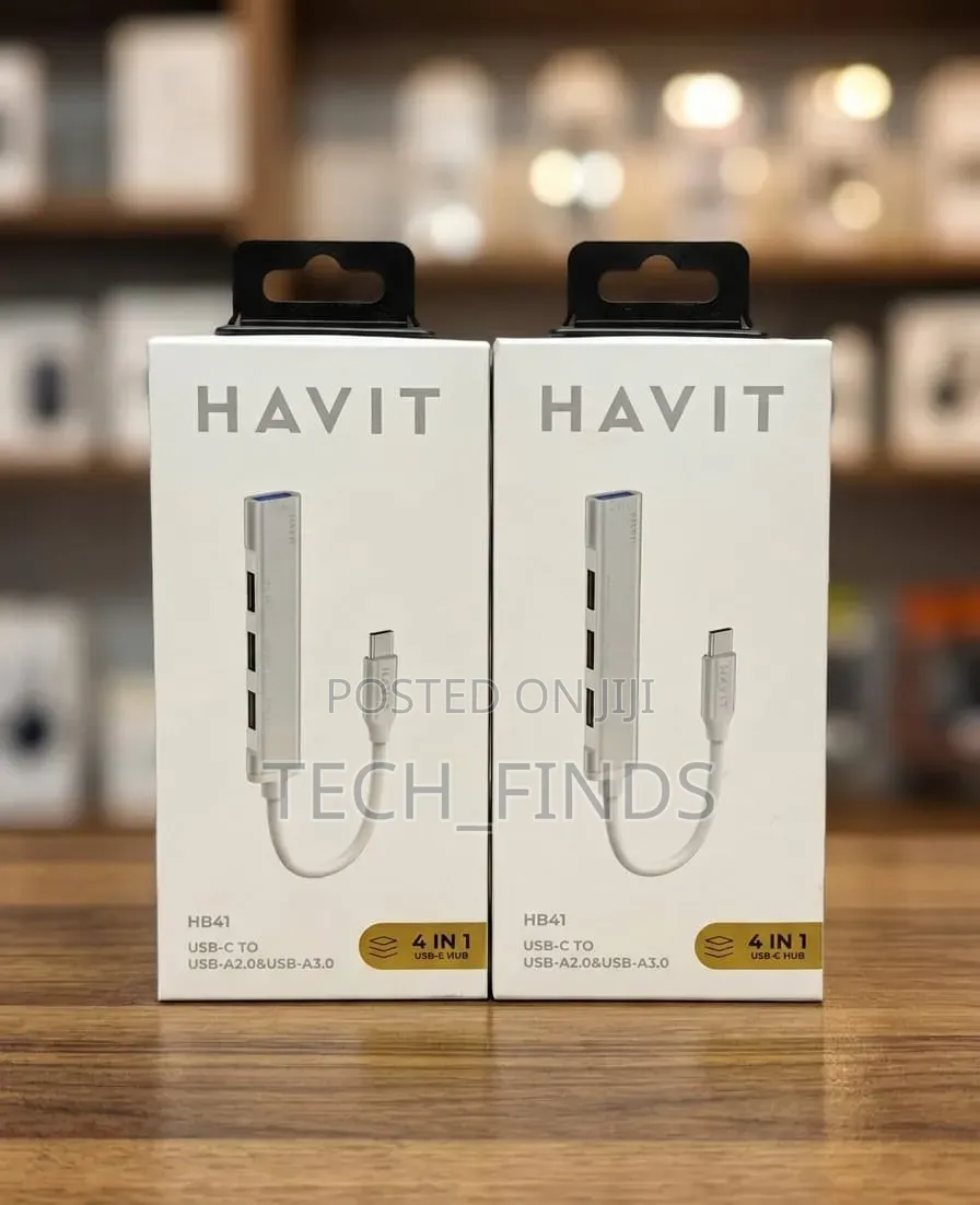Havit Hb41 Mobile Series-Type C Hub - Usb-C to Hub Usb*4