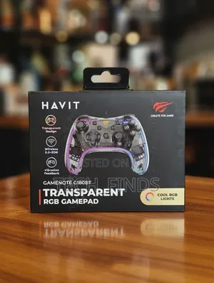 Havit G180bt Transparent RGB Bluetooth 5.0 Gaming Controller