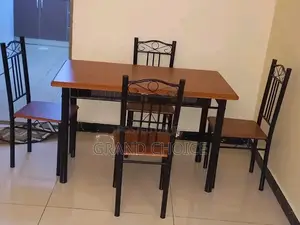 4 Seater Modern Wooden Dining Table