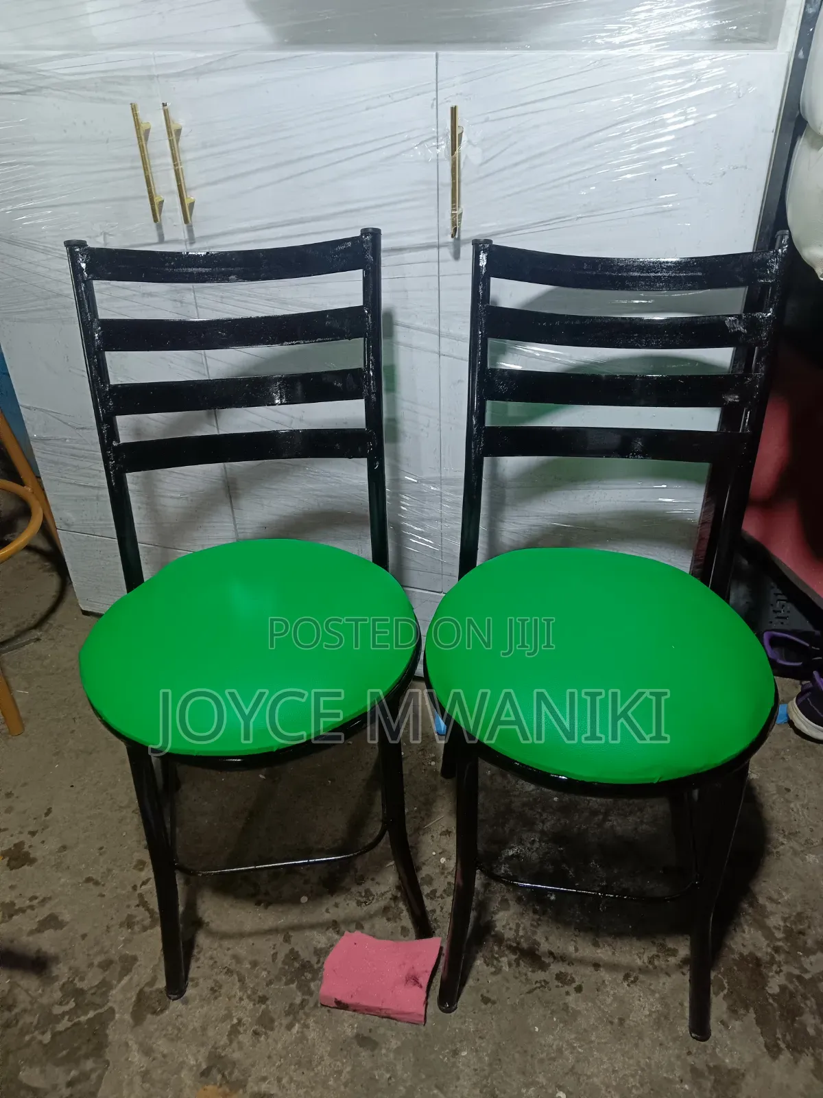 Restaurant Flat Chairs, Green