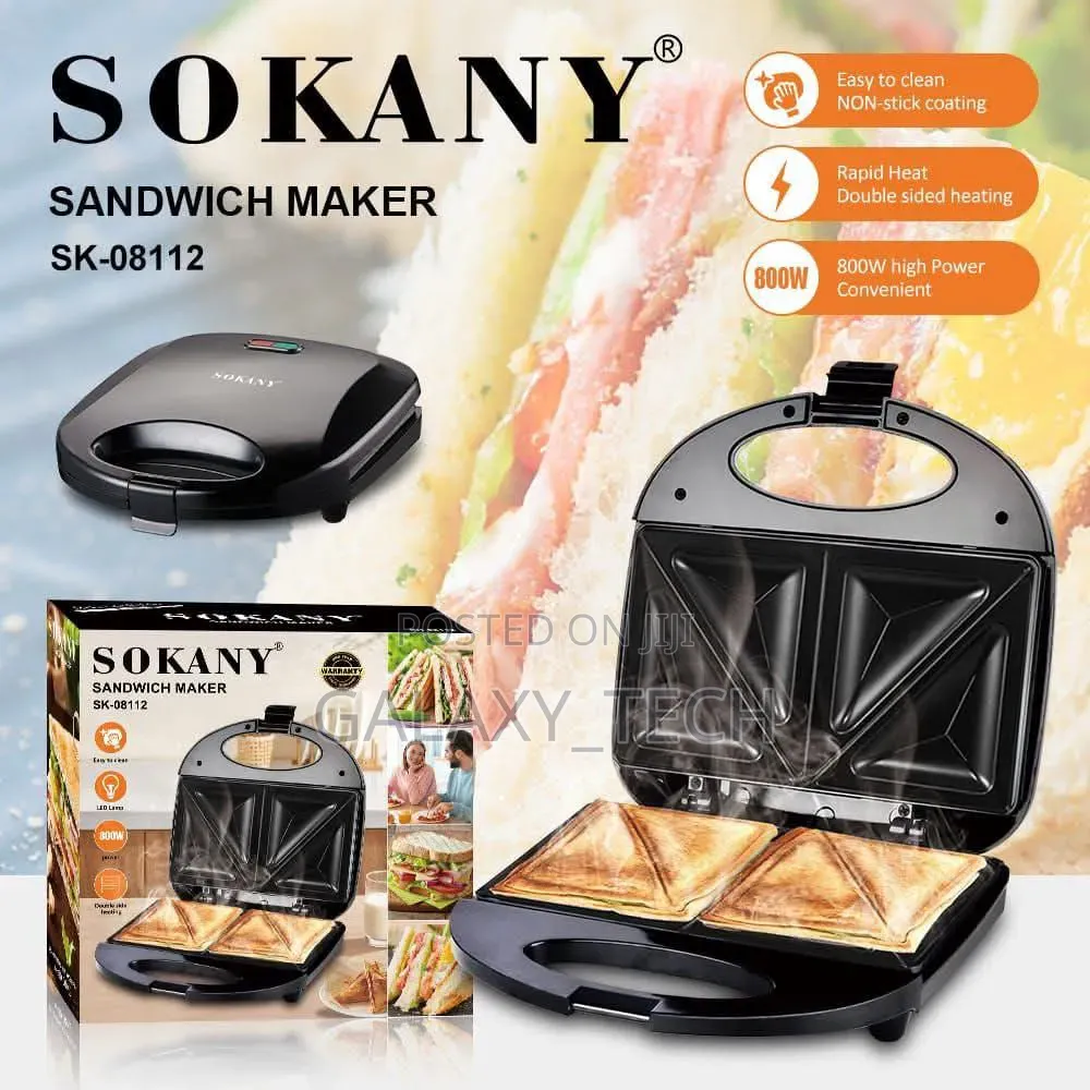Sokany 2 Slice Sandwich Makers