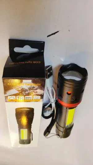 Small Portable Cob Light Flashlight