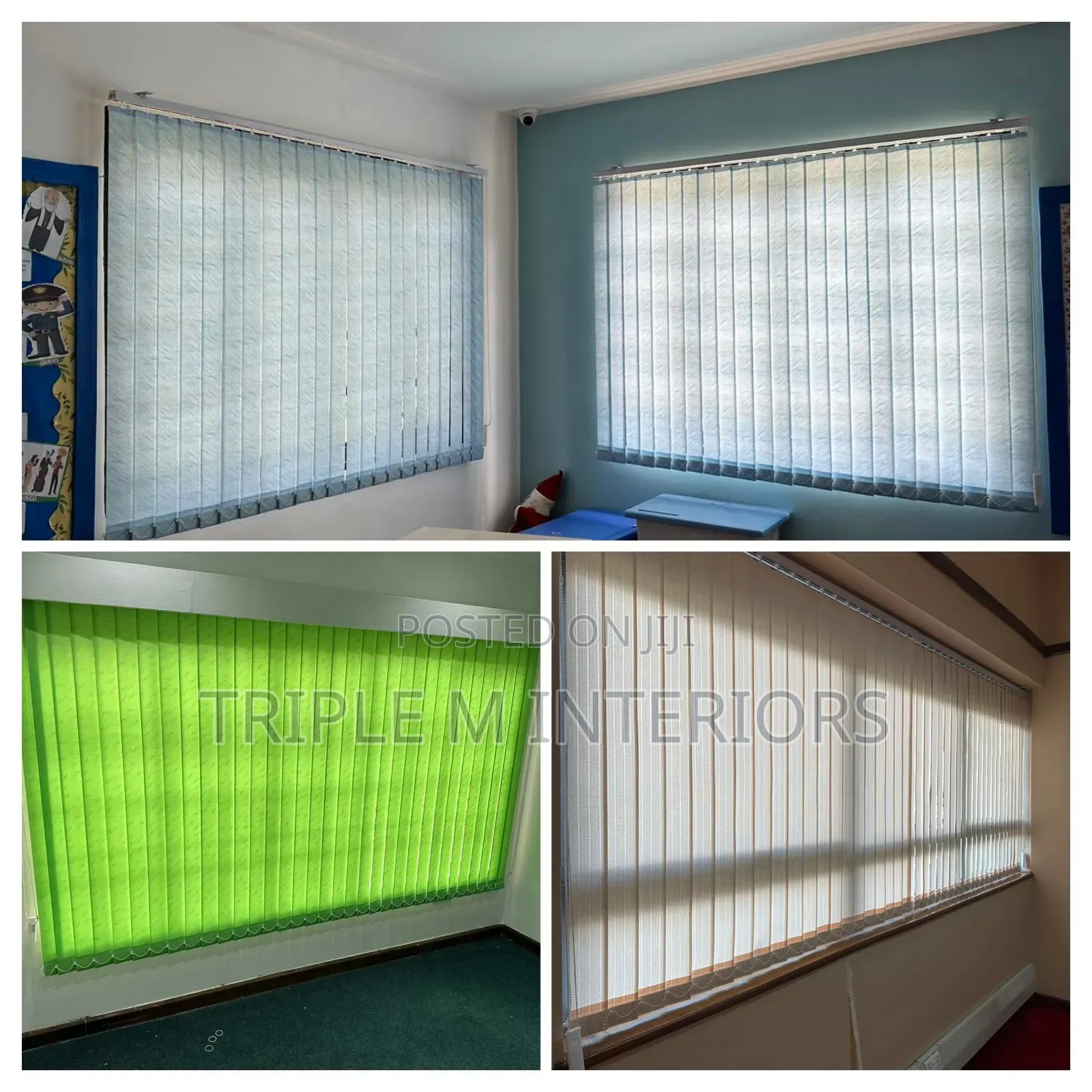 Functional Vertical Window Dressing Solution