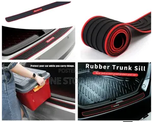 Sport,Trd Branded Rubber Trunk Sill Sticker