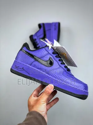Nike Airforce 1 “X Kobe Protro” Purple 
Quality Leather