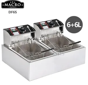 Macro Double Deep Fryer -12litres