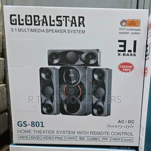 Globalstar 3.1 Channel Speaker System With Remote Control