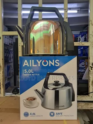 Ailyons 5 Ltrs Electric Kettle Stainless Steel
