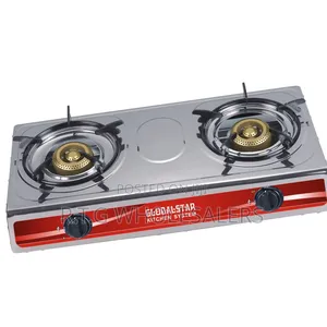 Globalstar Stainless Steel 2 Burner Table Top Cooker Stove