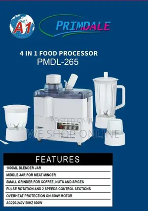 Primdale 4 in 1 Juicer
