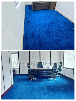 Soft Blue Wall to Wall Carpet | Home | Office| Church Comfort