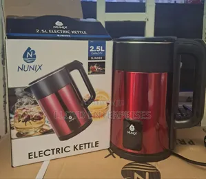2.5 LTRS Nunix Maroon Water Kettle