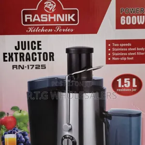 Rashnik Rn Juicer Extractor Stainless Steel 2 Speed
