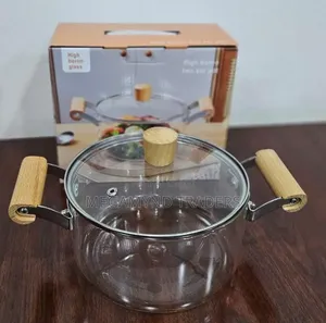 Borosilicate Glass Cooking Pot