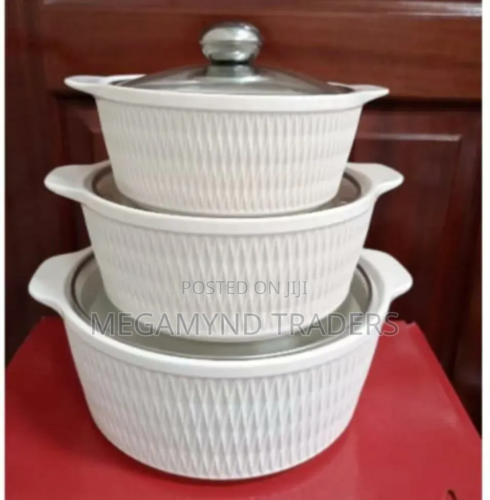 3 PCS Casserole Set / Serving Dish