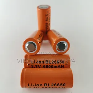 3.7v Battery 26650 Lithium Battery - Rechargeable