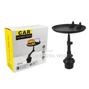 Universal 360° Swivel Car Cup Holder Tray Table.